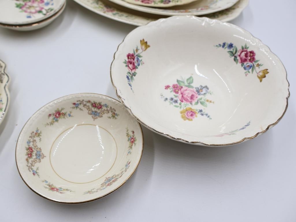 Vintage Floral Themed China - 6
