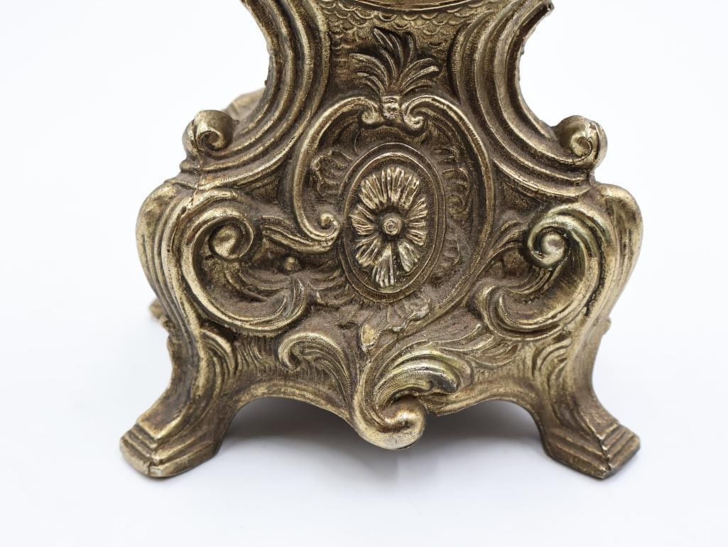 Vintage Electric Gilded Alarm Clock - 4