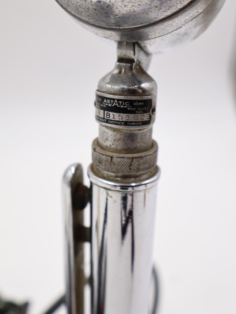 Vintage Microphone and Clothes Iron - 4