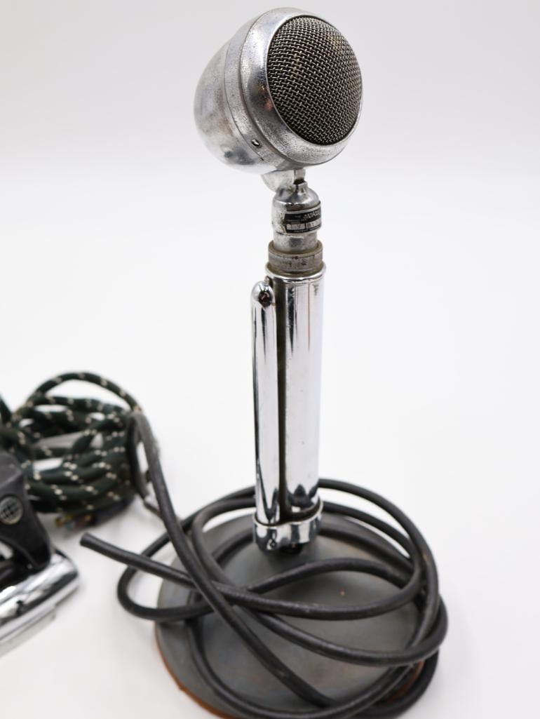 Vintage Microphone and Clothes Iron - 5