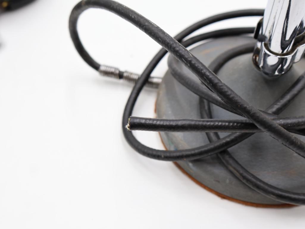 Vintage Microphone and Clothes Iron - 6