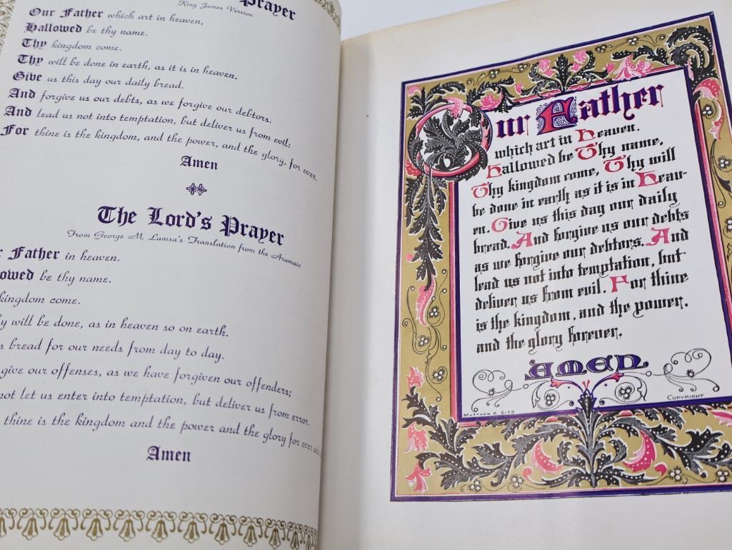 Three Vintage Large Holy Bibles - 13