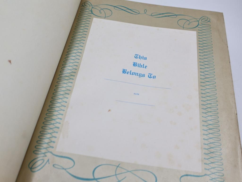 Three Vintage Large Holy Bibles - 17
