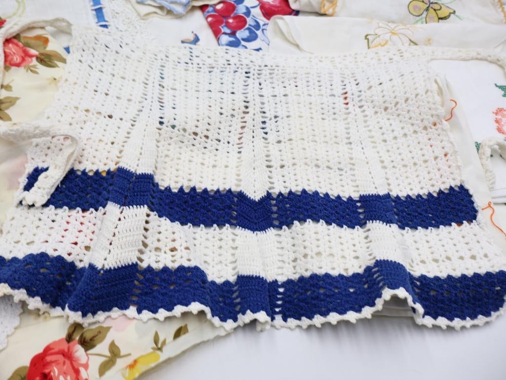 Collection of Vintage Doilies and Embroideries - 5