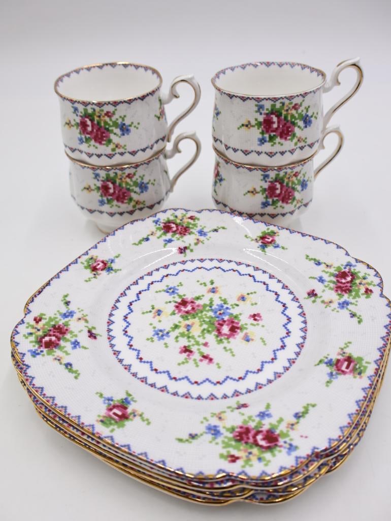 Homer Laughlin and Royal Albert Dish Sets - 10