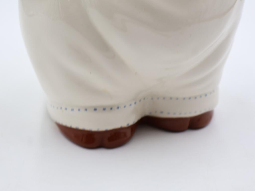 Vintage Shawnee Pottery Smiley Pig Cookie Jar - 5