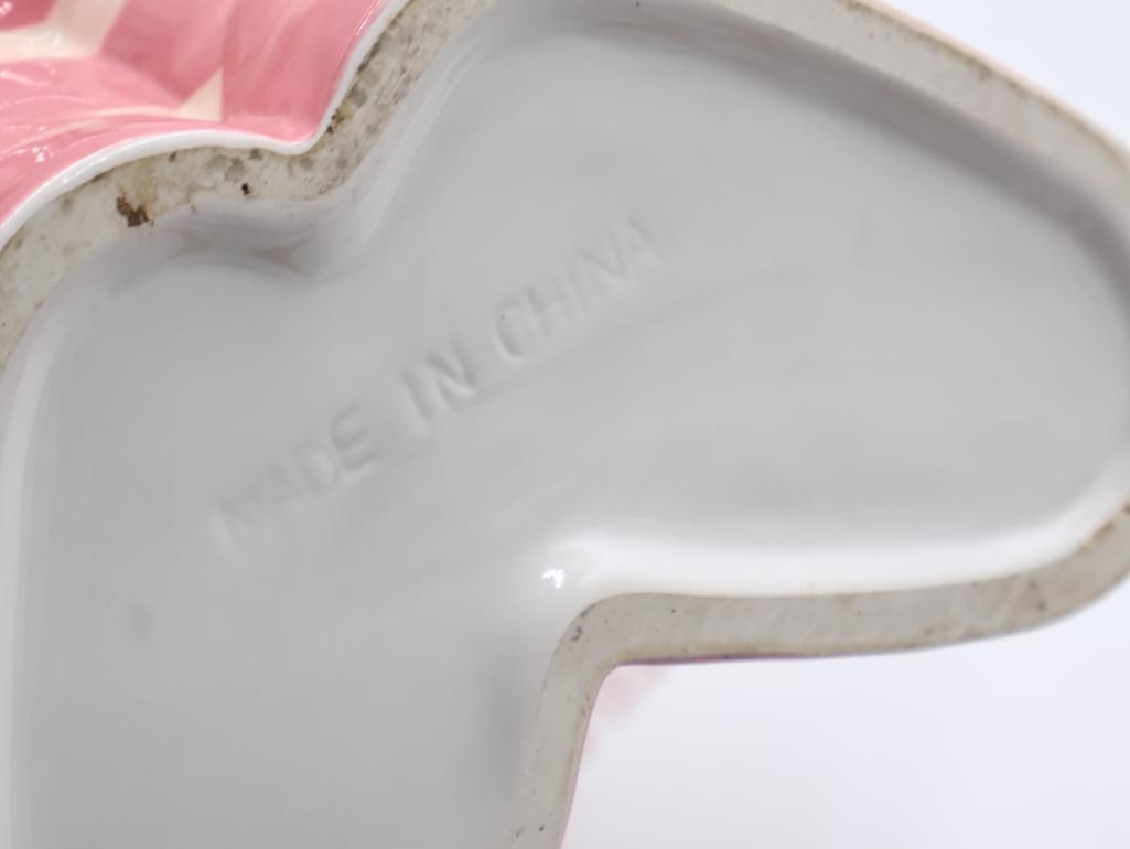Pink Ballerina Dancing Pig Cookie Jar - 7
