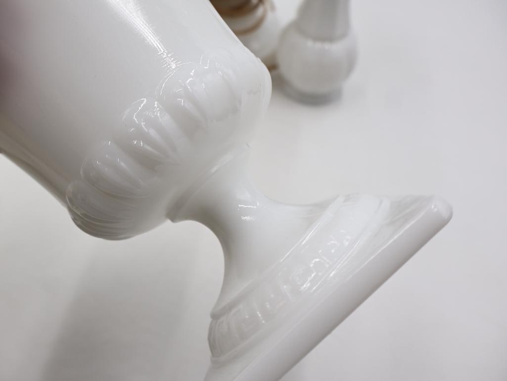 Vintage Milk Glass Collection - 11
