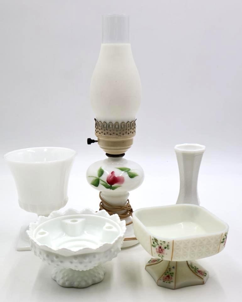 Vintage Milk Glass Collection (1 of 18)