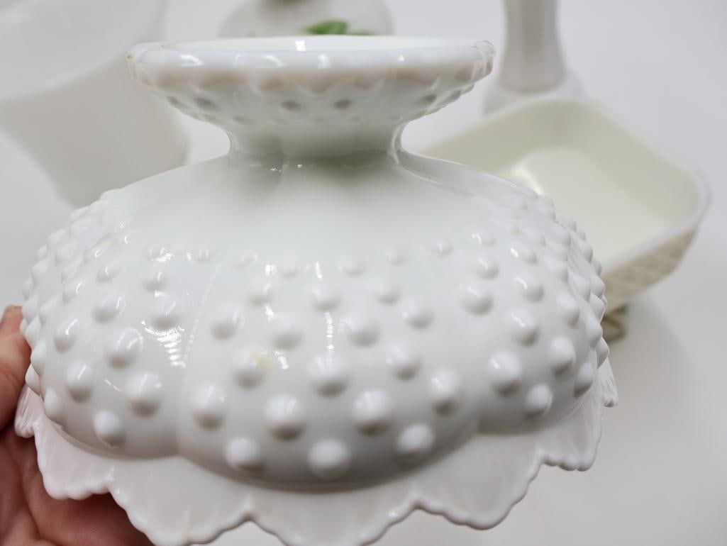 Vintage Milk Glass Collection - 6
