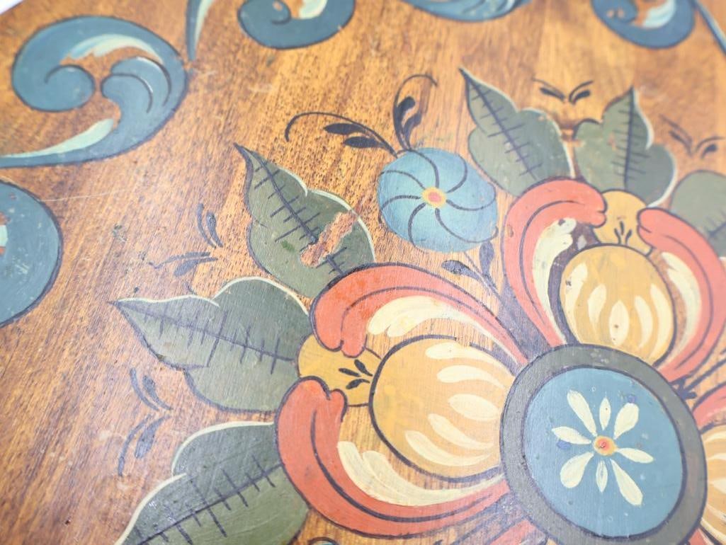 Collection of Vintage Decor Including Hand Painted Lazy Susan - 13