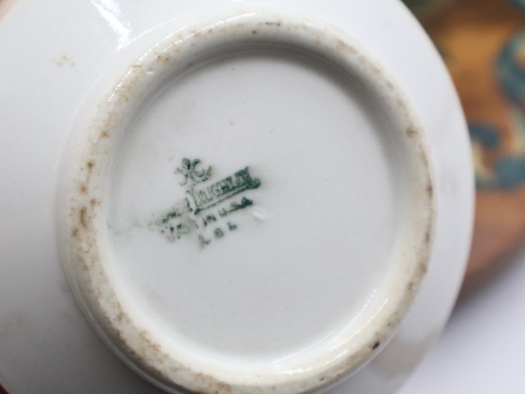 Collection of Vintage Decor Including Hand Painted Lazy Susan - 8