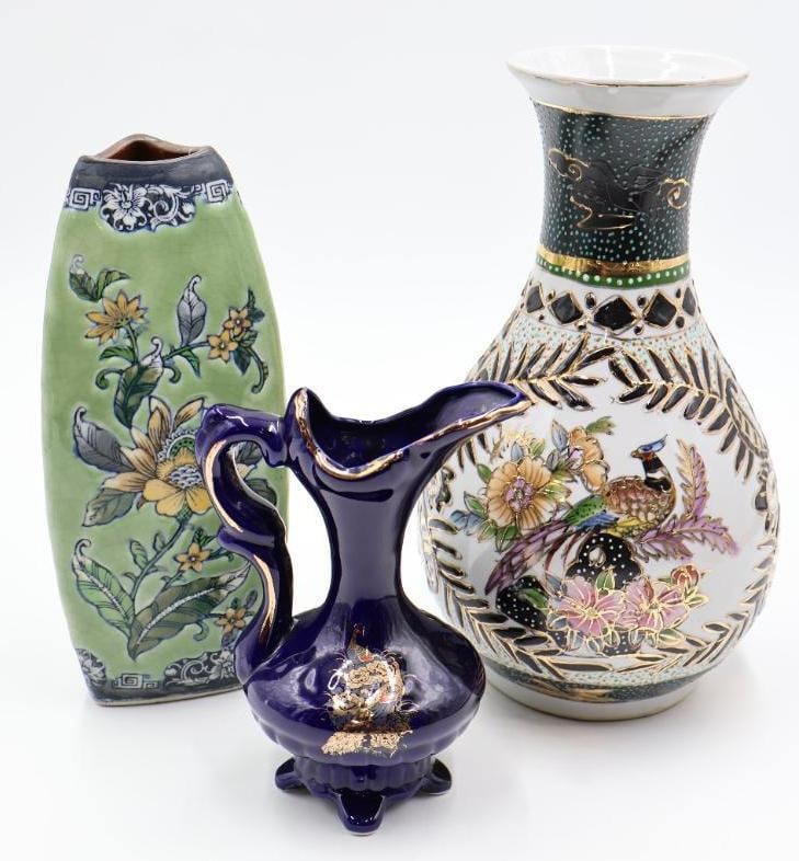 Three Asian Inspired Vases (1 of 12)