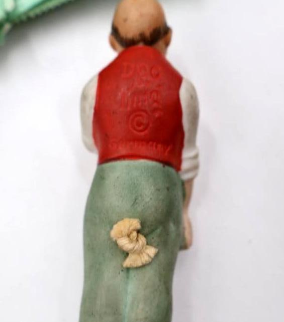 Lead Toy Soldier, Two German Bisque Comic Nodders, War Ration Books and More - 11
