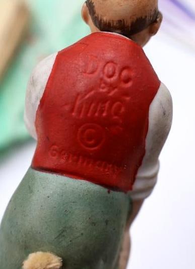 Lead Toy Soldier, Two German Bisque Comic Nodders, War Ration Books and More - 12