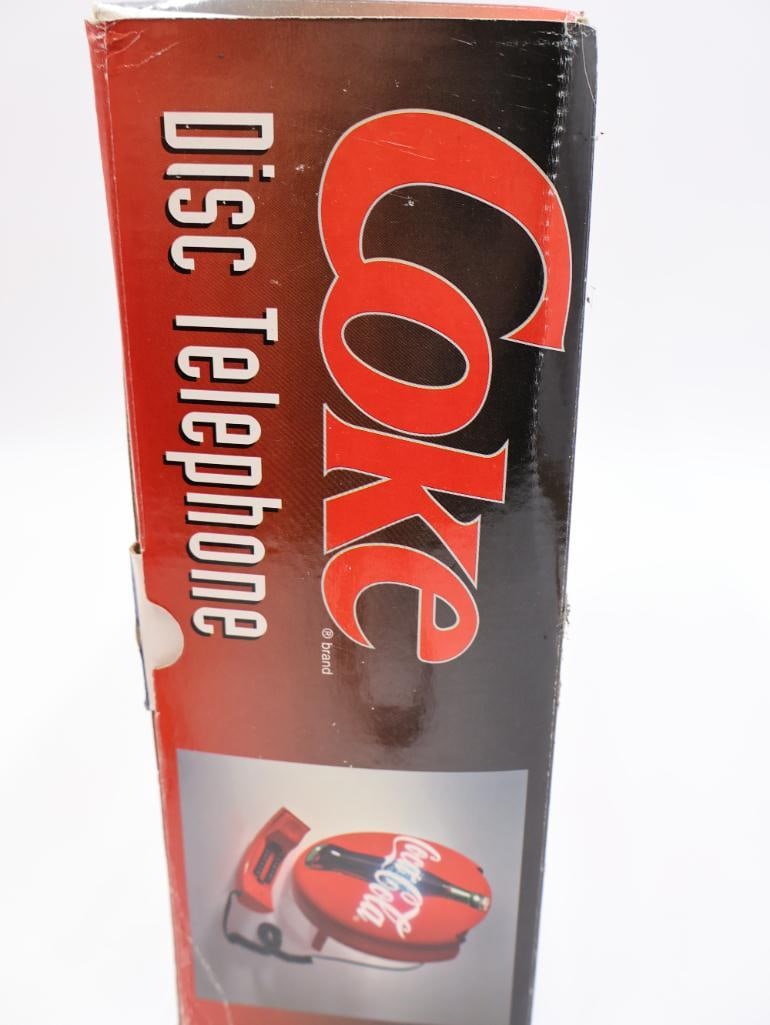 Electronic Coca-Cola Collectables Including Disc Telephone - 14