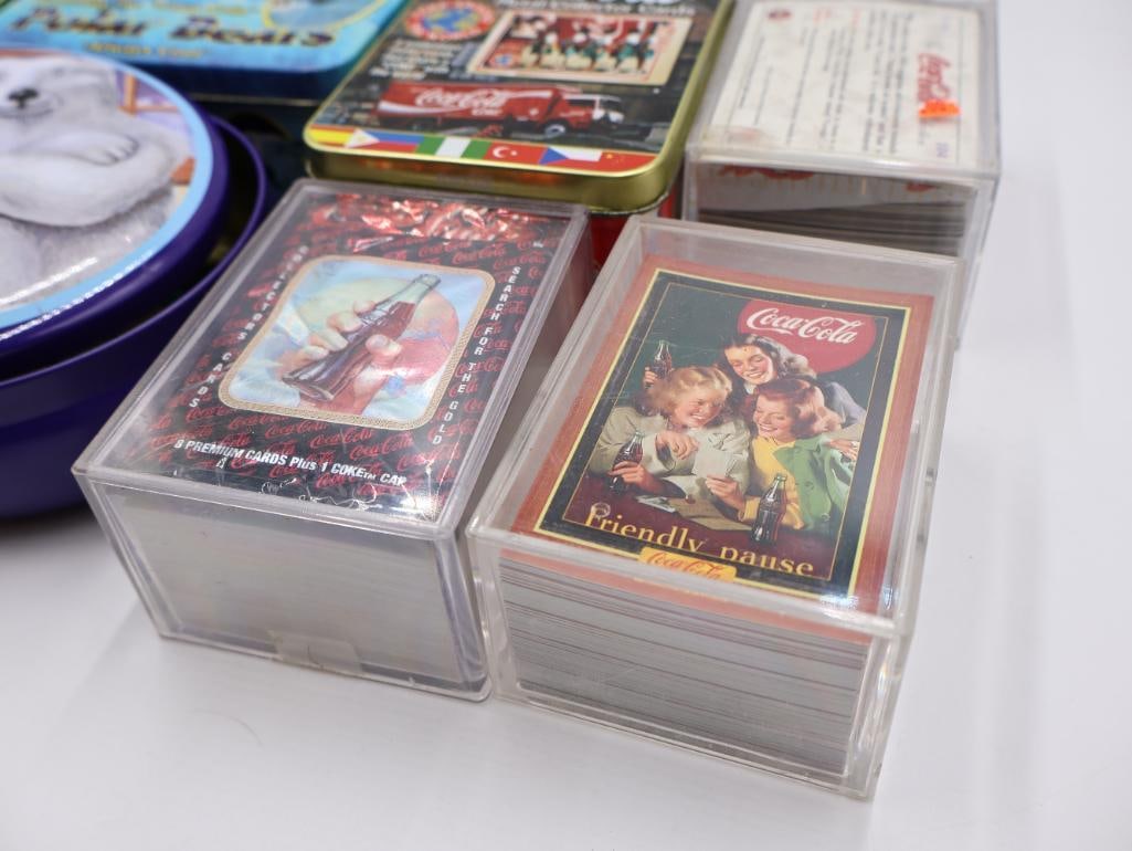 Large Lot of Coca-Cola Trading Cards and Coke Caps - 11