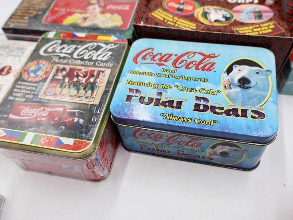 Large Lot of Coca-Cola Trading Cards and Coke Caps - 14