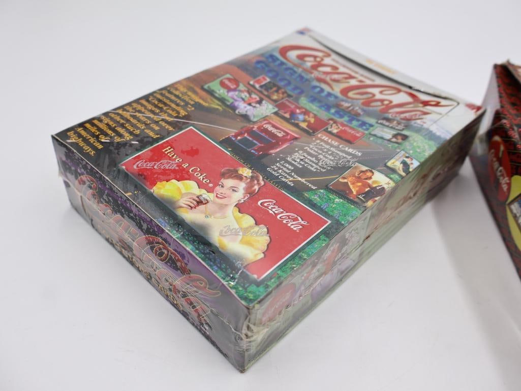Large Lot of Coca-Cola Trading Cards and Coke Caps - 19