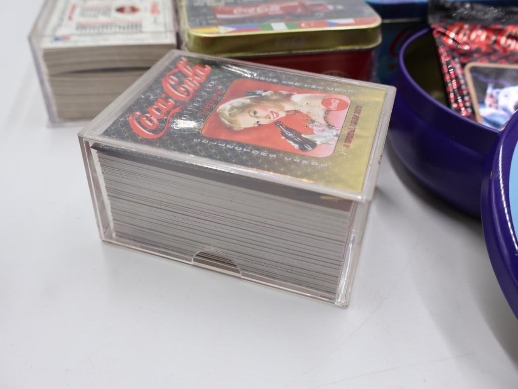 Large Lot of Coca-Cola Trading Cards and Coke Caps - 5