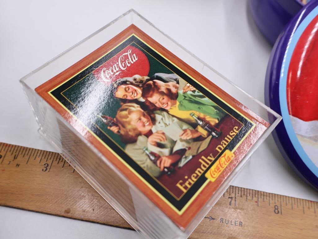 Large Lot of Coca-Cola Trading Cards and Coke Caps - 6