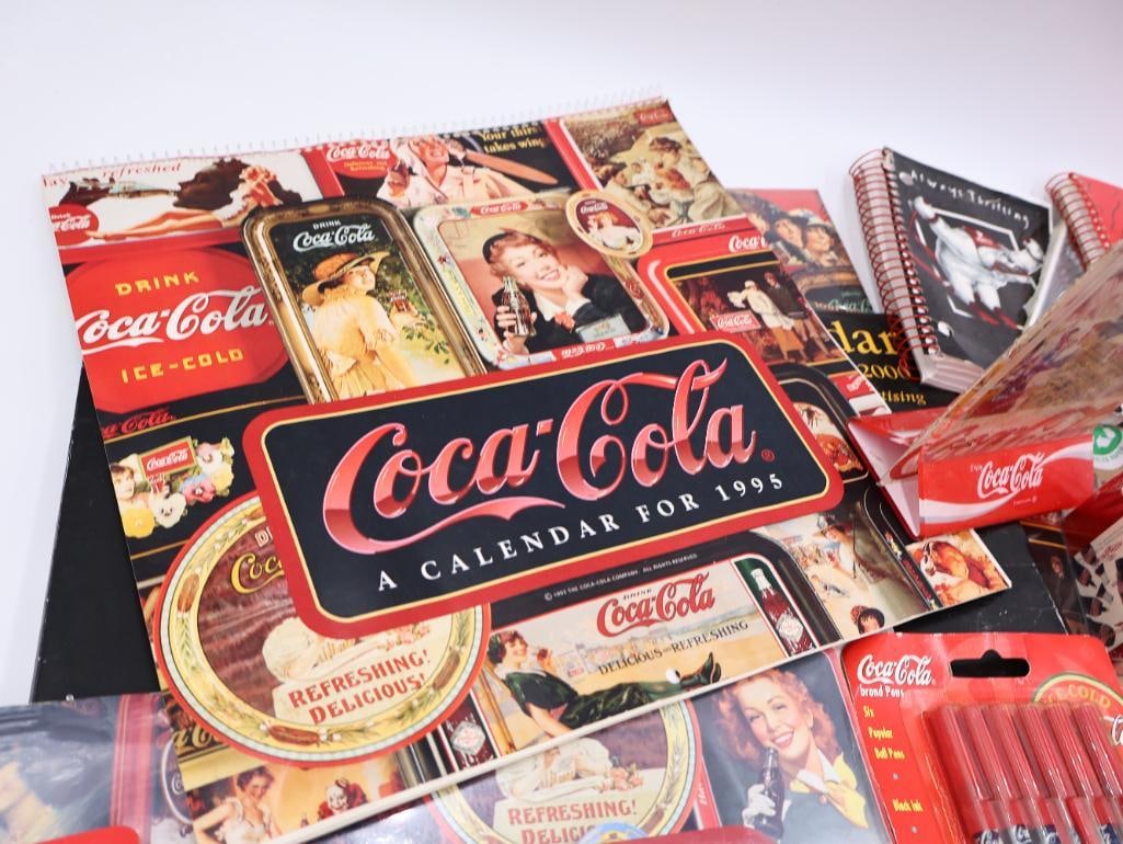 Large Lot of Coca-Cola Desk Collectables - 9