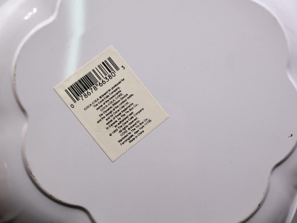 Seven Coca-Cola Metal Trays - 5