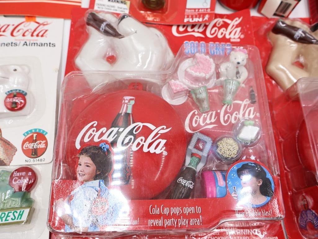 Large Lot of Coca-Cola Collectable Magnets and More - 12