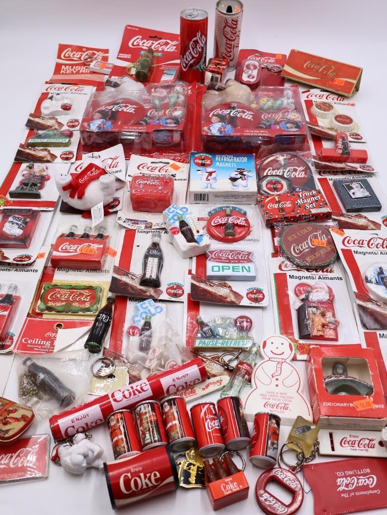 Large Lot of Coca-Cola Collectable Magnets and More (1 of 20)