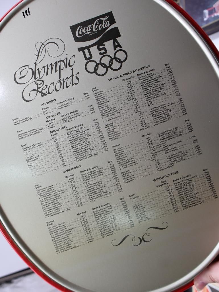 Seven Coca-Cola Metal Trays - 7