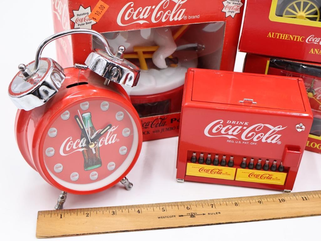 Coca-Cola Clocks and More - 2