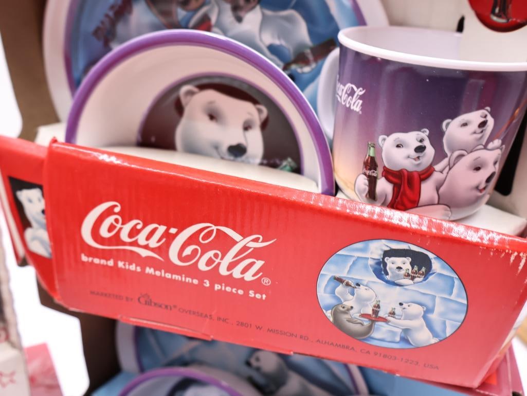 Large Lot of Coca-Cola Mugs and Sets - 13
