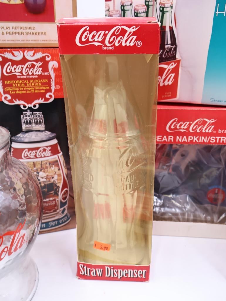 Large Lot of Coca-Cola Themed Drink and Kitchen Wares - 12