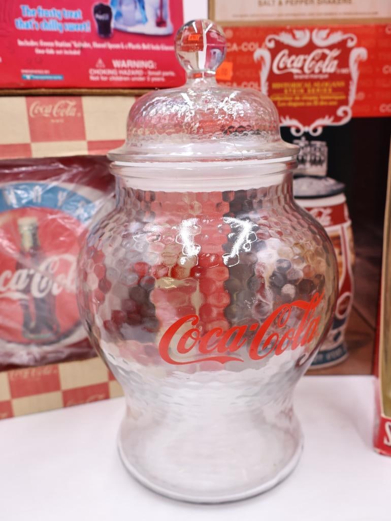 Large Lot of Coca-Cola Themed Drink and Kitchen Wares - 13