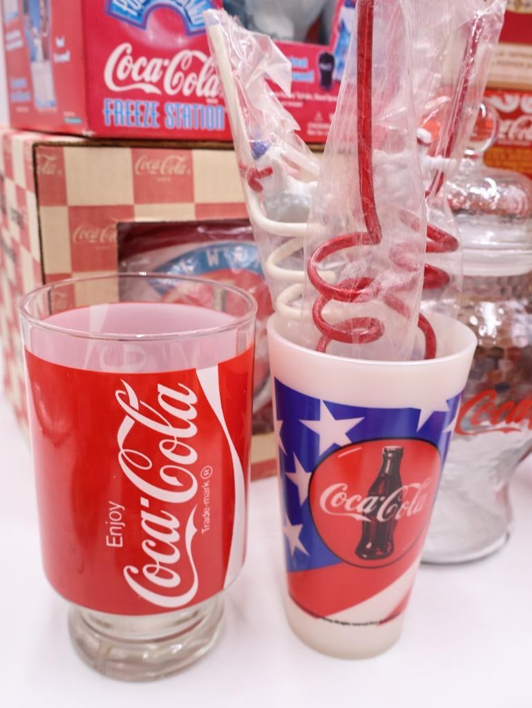 Large Lot of Coca-Cola Themed Drink and Kitchen Wares - 14
