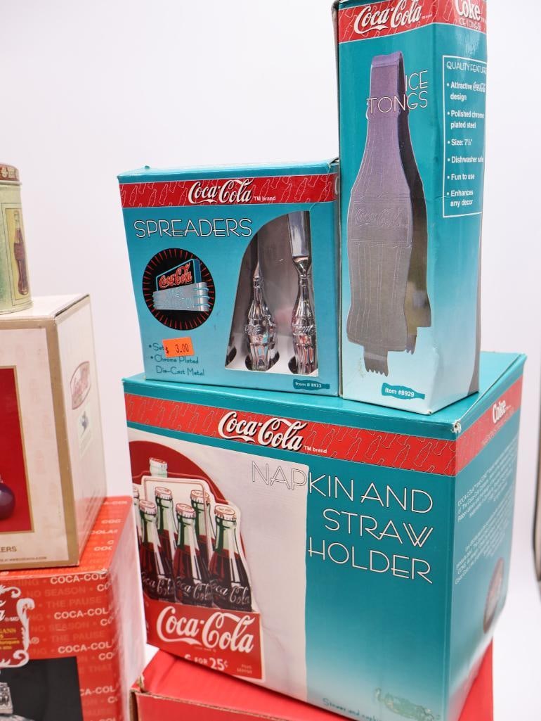 Large Lot of Coca-Cola Themed Drink and Kitchen Wares - 15