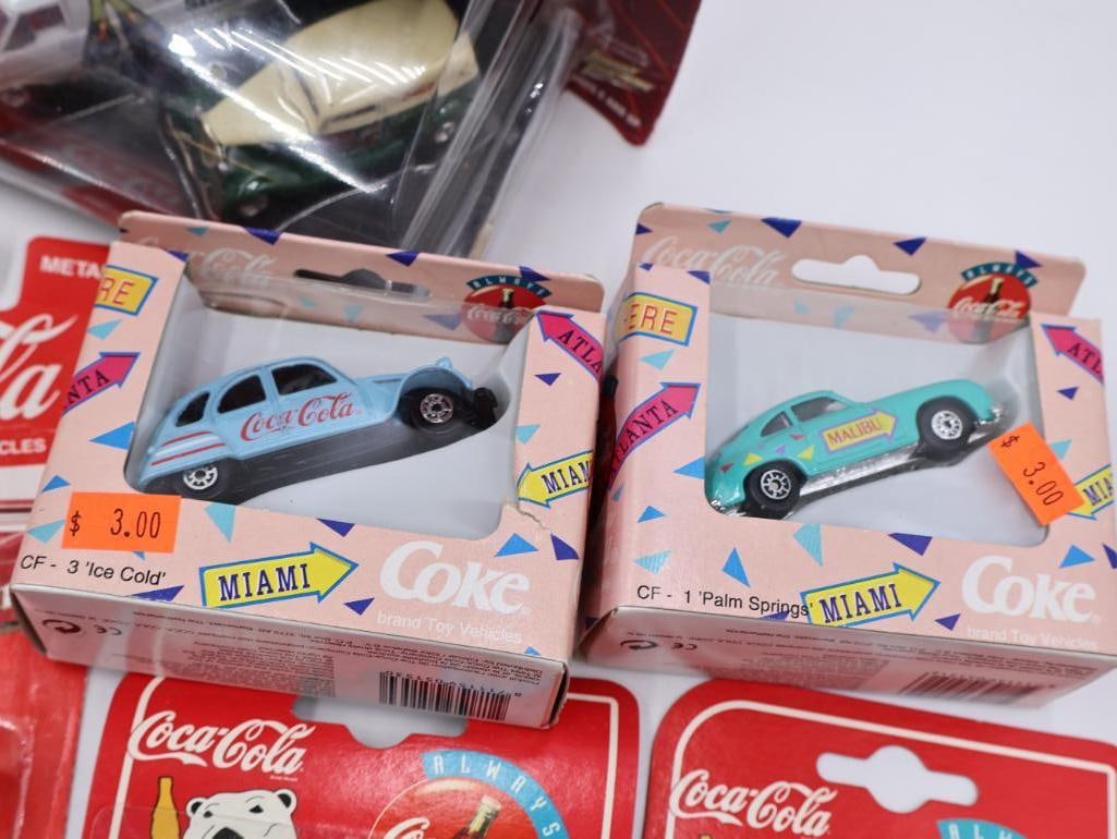 Coca-Cola Collectable Diecast Cars - 13
