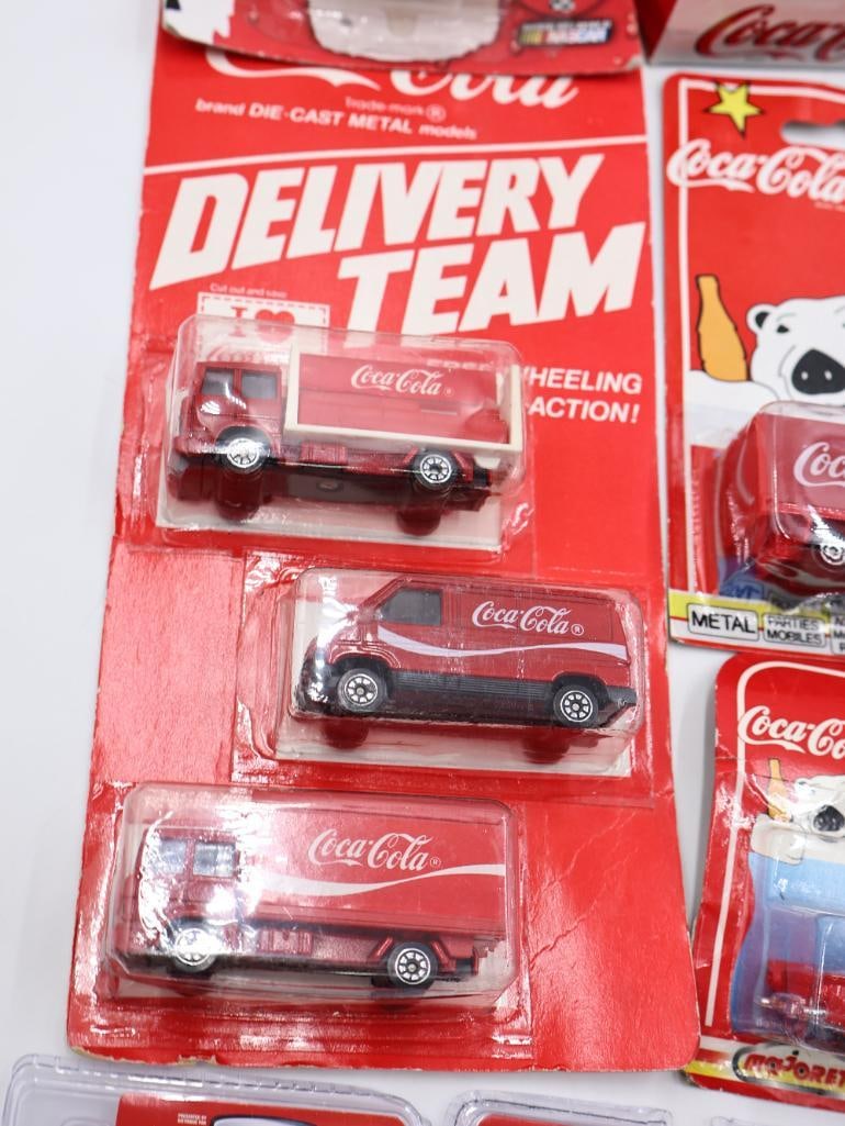 Coca-Cola Collectable Diecast Cars - 8