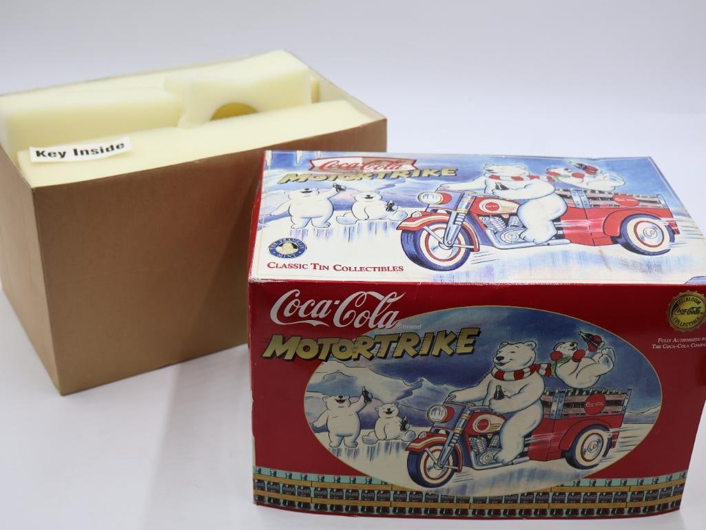 Coca-Cola Tintype Motorbike and Diecast Planes - 10