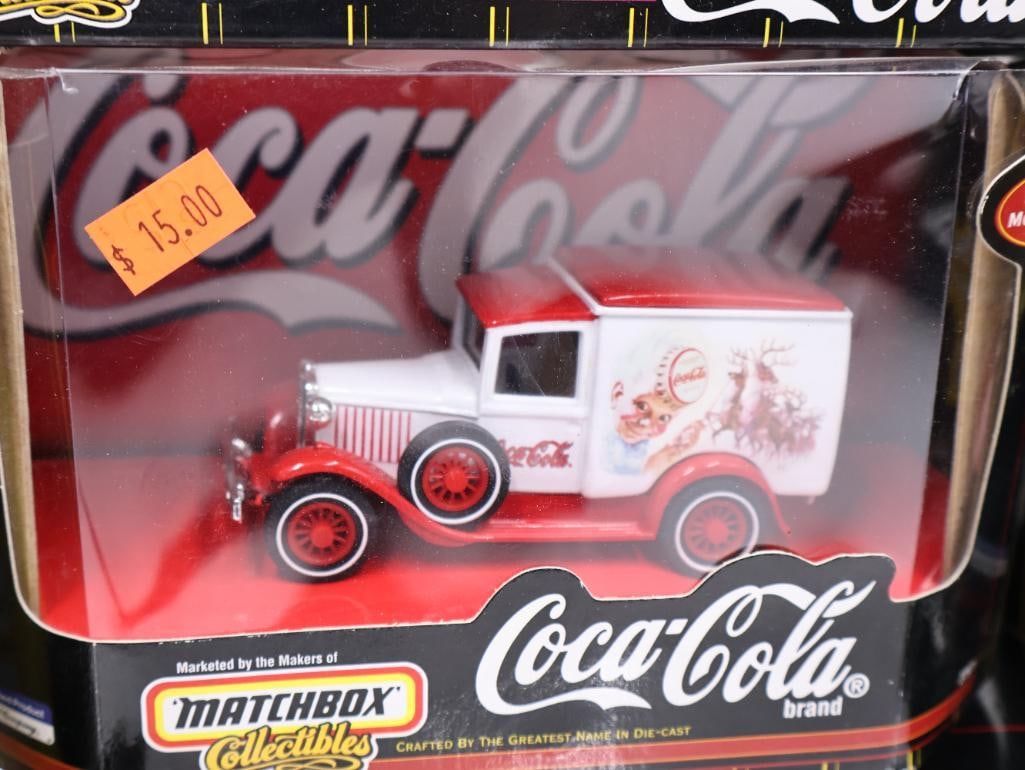 Coca-Cola Matchbox Diecast Cars - 10
