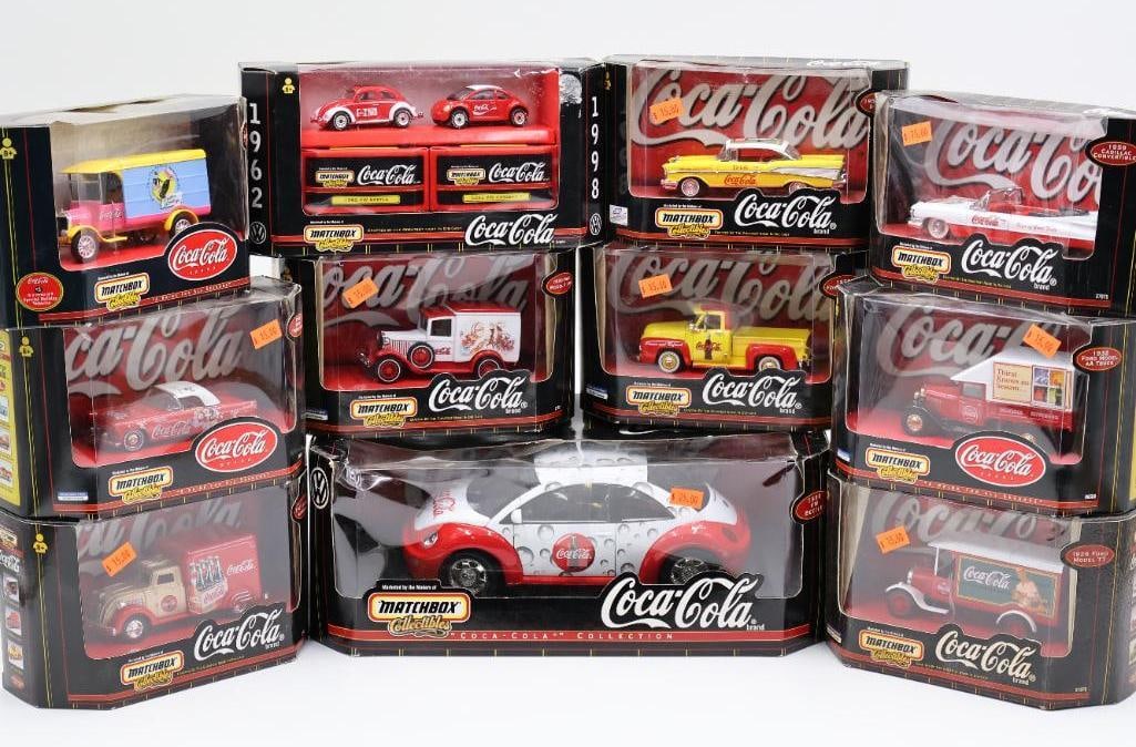 Coca-Cola Matchbox Diecast Cars (1 of 14)