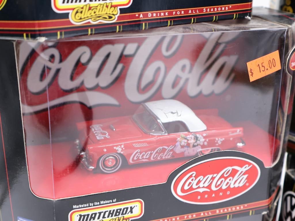 Coca-Cola Matchbox Diecast Cars - 6