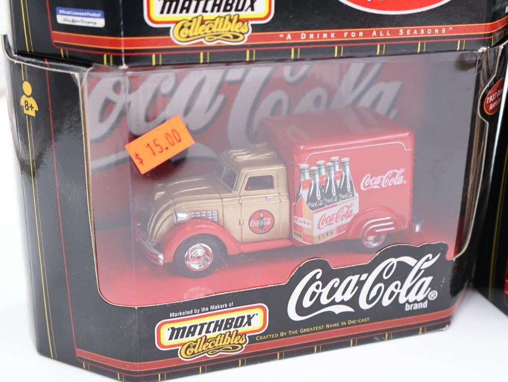Coca-Cola Matchbox Diecast Cars - 8