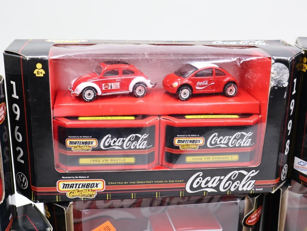 Coca-Cola Matchbox Diecast Cars - 9
