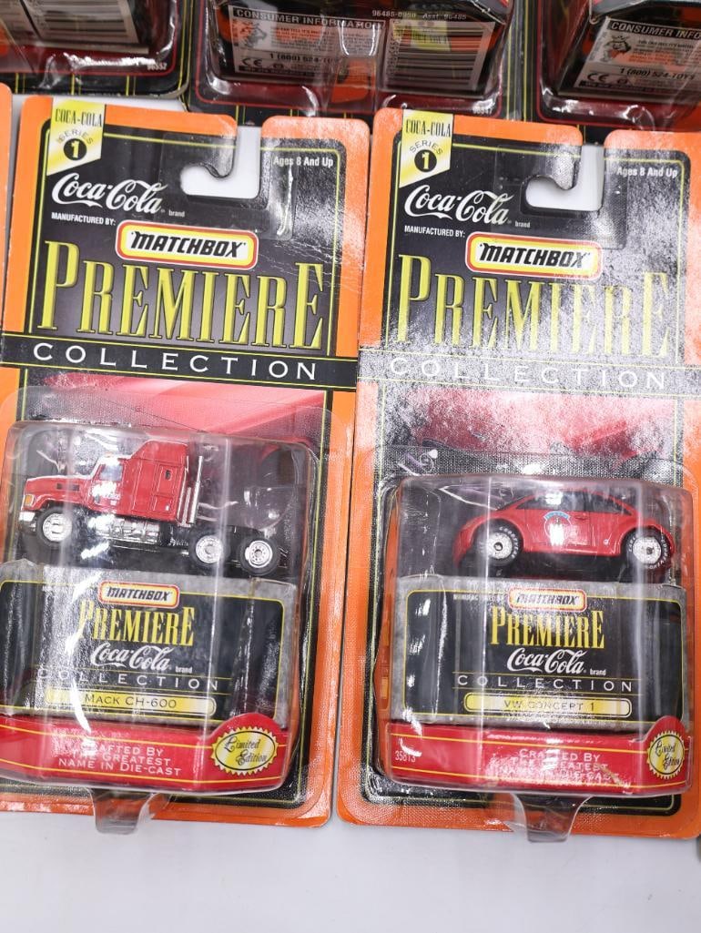 Large Lot of Matchbox Coca-Cola Diecast Cars - 3