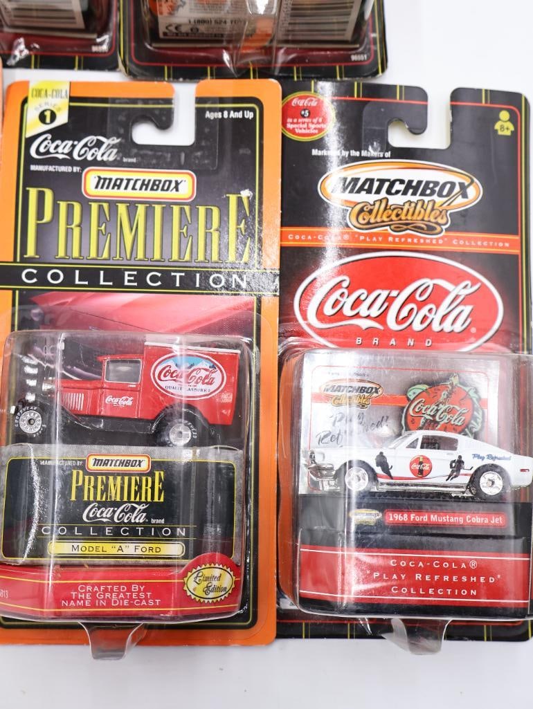 Large Lot of Matchbox Coca-Cola Diecast Cars - 4