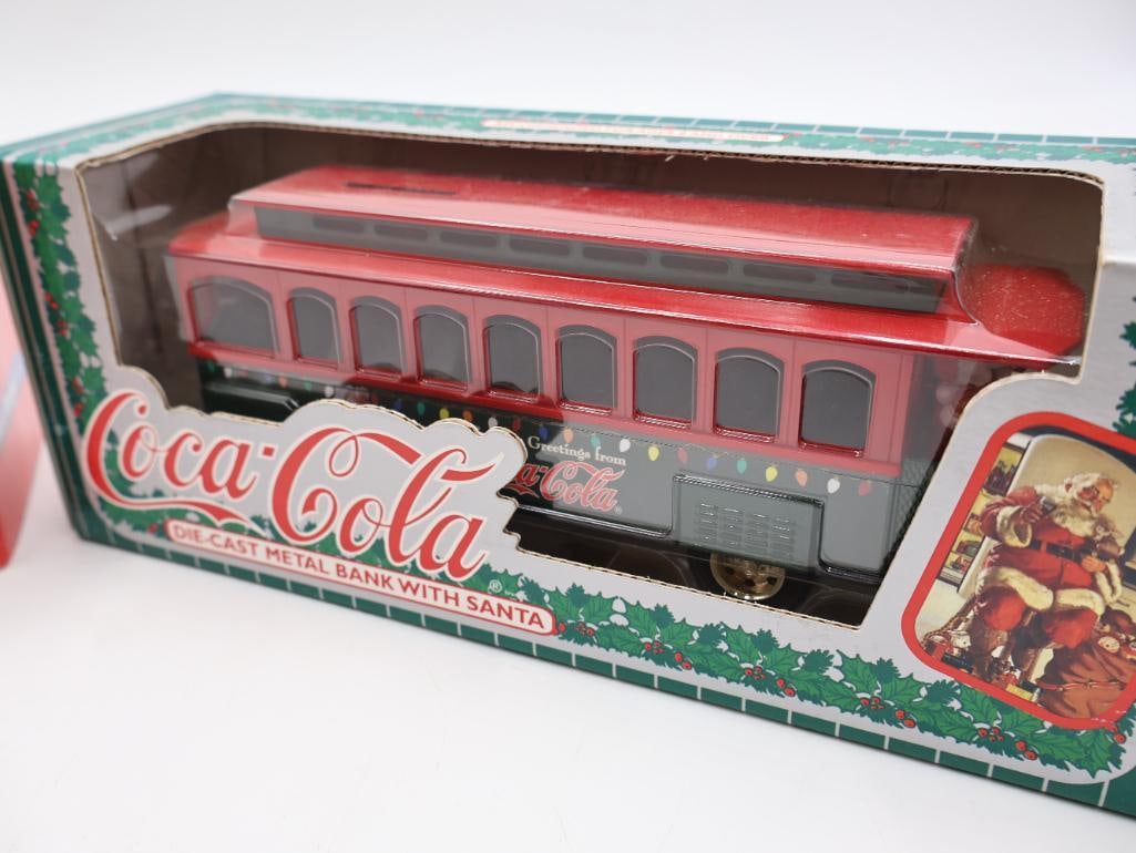 Nine Coca-Cola Diecast Vehicles - 11
