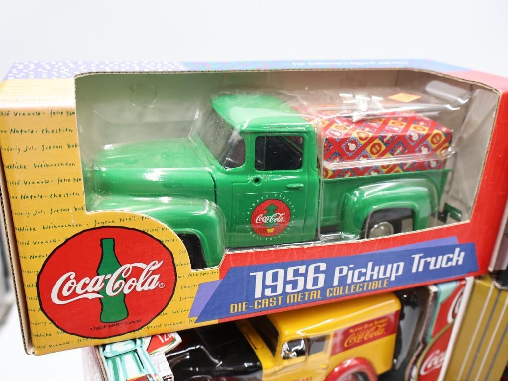 Nine Coca-Cola Diecast Vehicles - 4