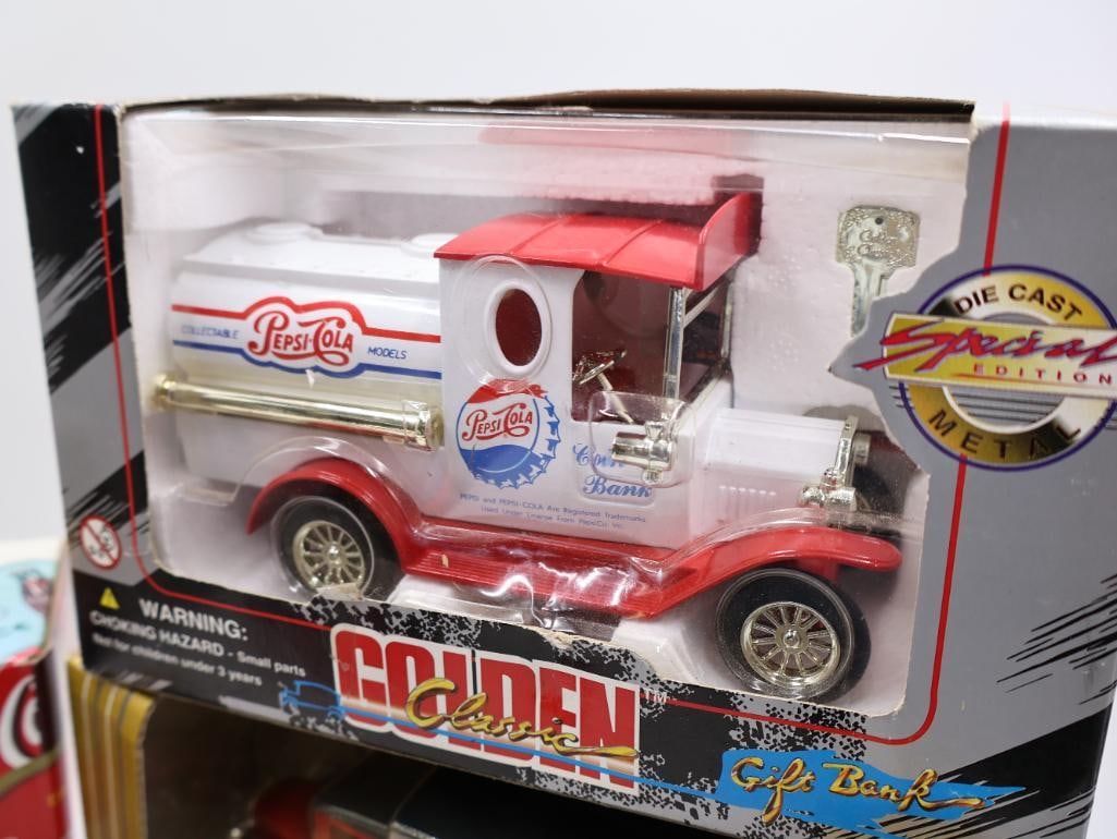 Nine Coca-Cola Diecast Vehicles - 5