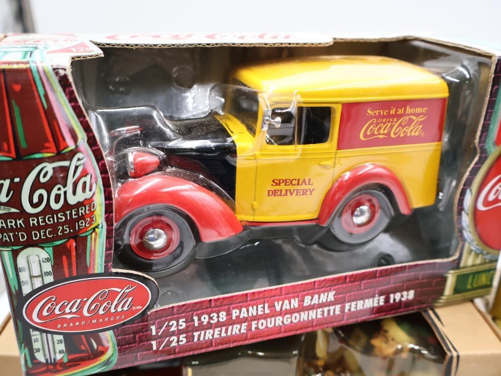 Nine Coca-Cola Diecast Vehicles - 6
